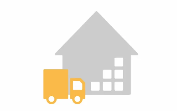 Kakobuy illustration of a truck delivering to a warehouse